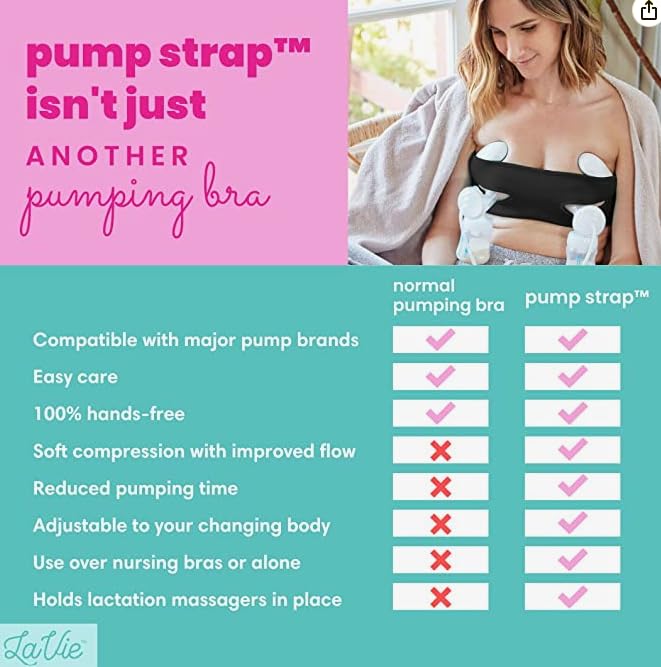 Premium Pump Strap Hands-Free Pumping Bra
