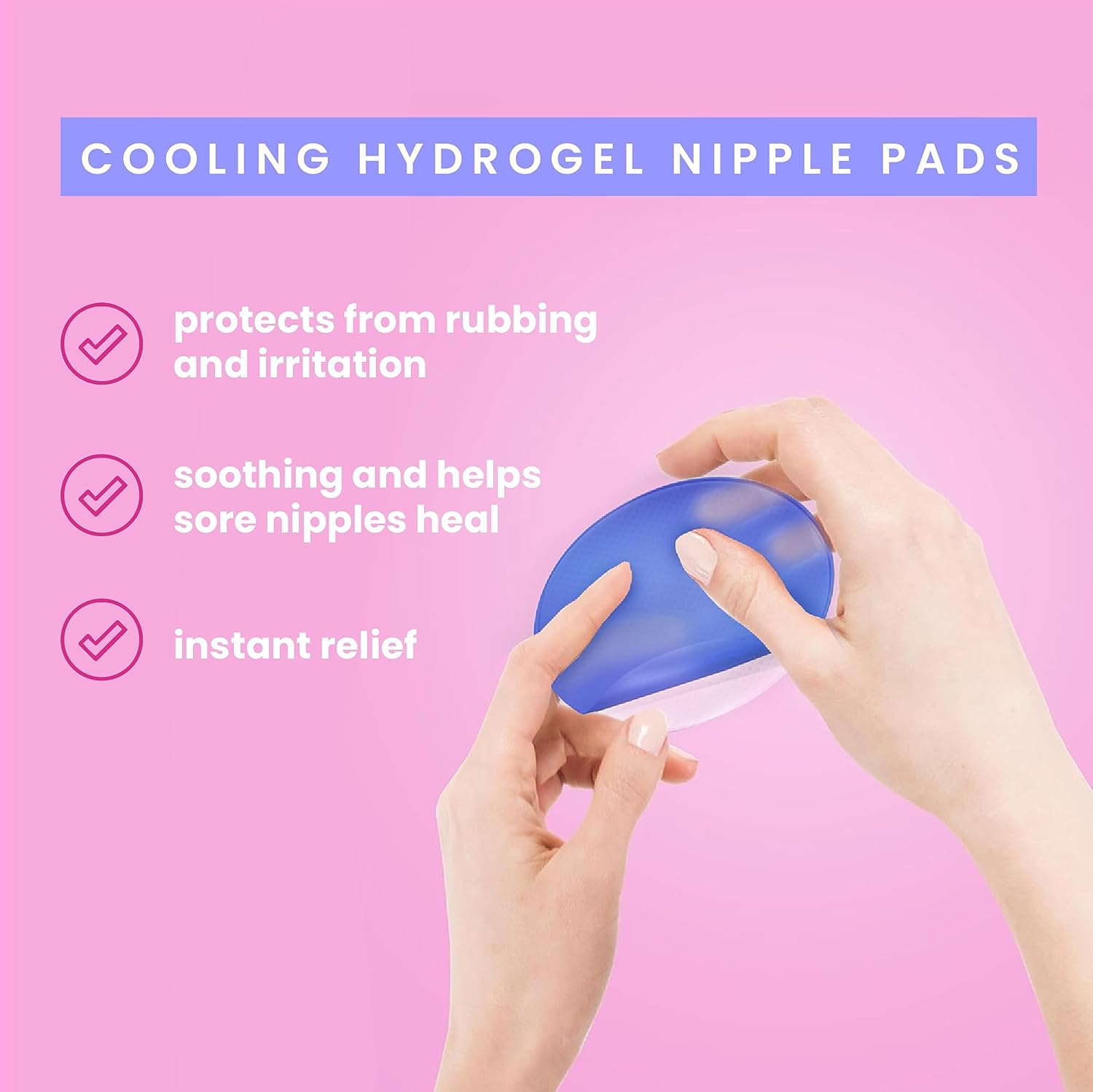 Cooling Hydrogel Nipple Pads