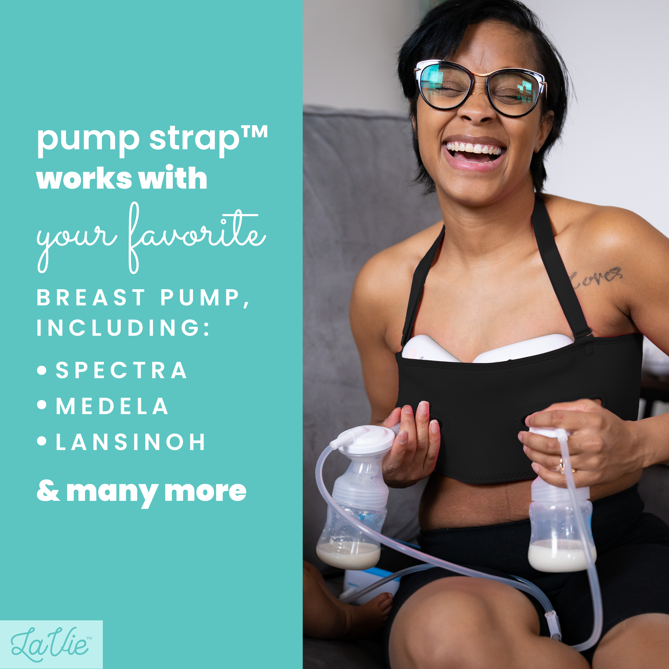 LaVie Mom | Pump Strap Hands-Free Pumping & Nursing Bra