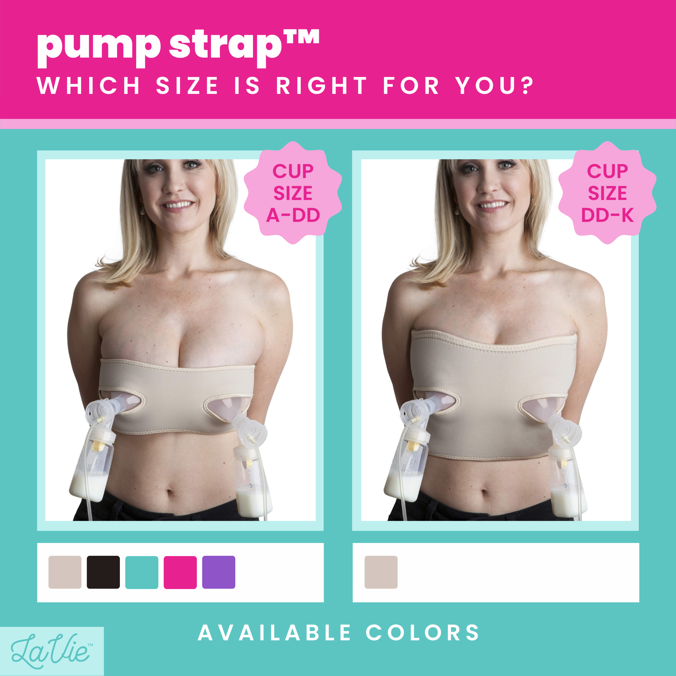 Buy LaVie Pump Strap Pumping Bra Plus Size, Beige Online