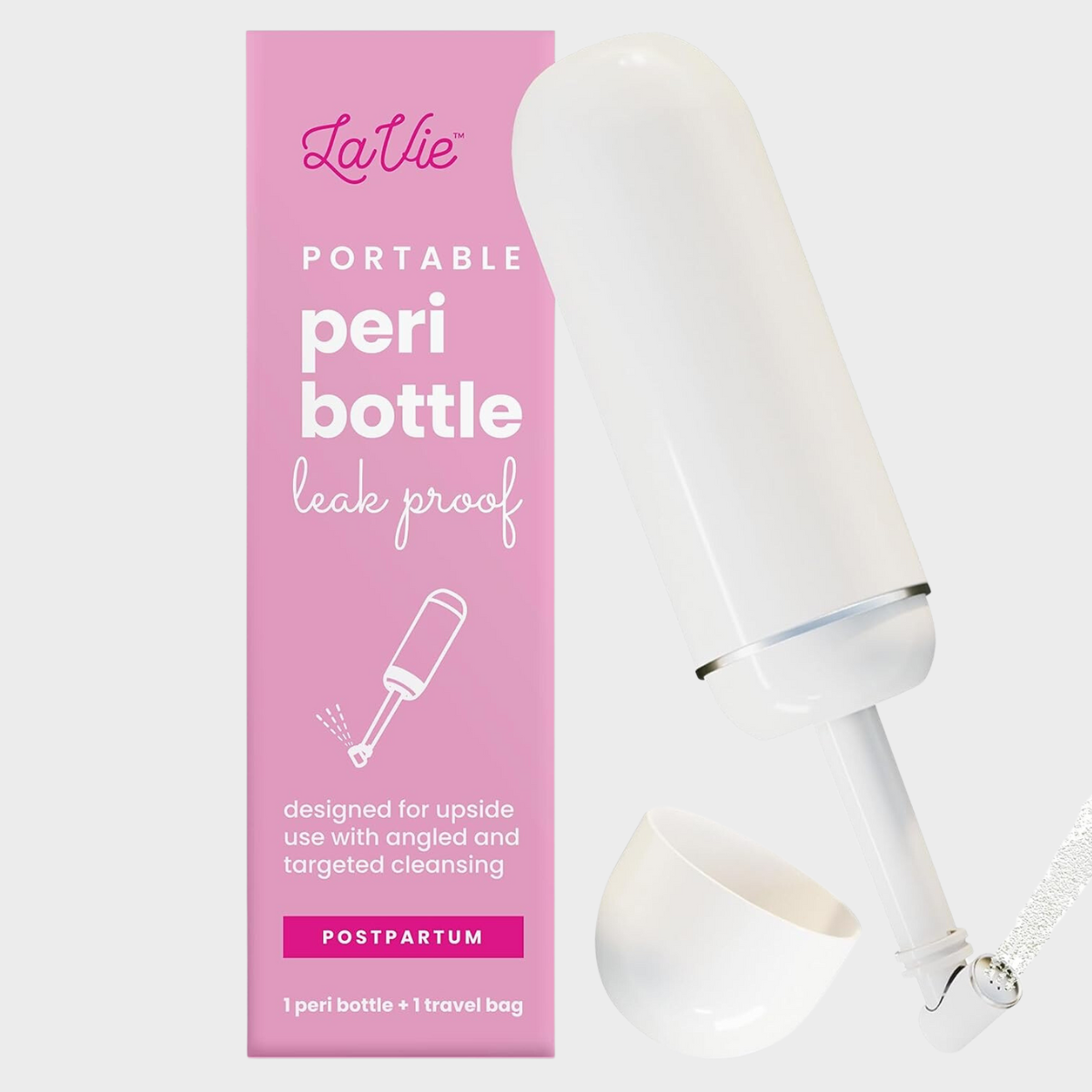 LaVie Peri Bottle for Gentle Postpartum with Storage Bag – LaVie Mom
