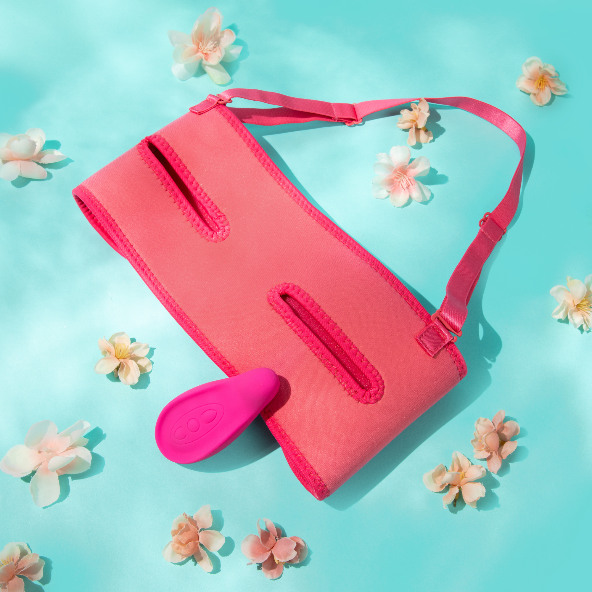 LaVie Pink Journey Bundle Lactation Massager Pump Strap LaVie Mom