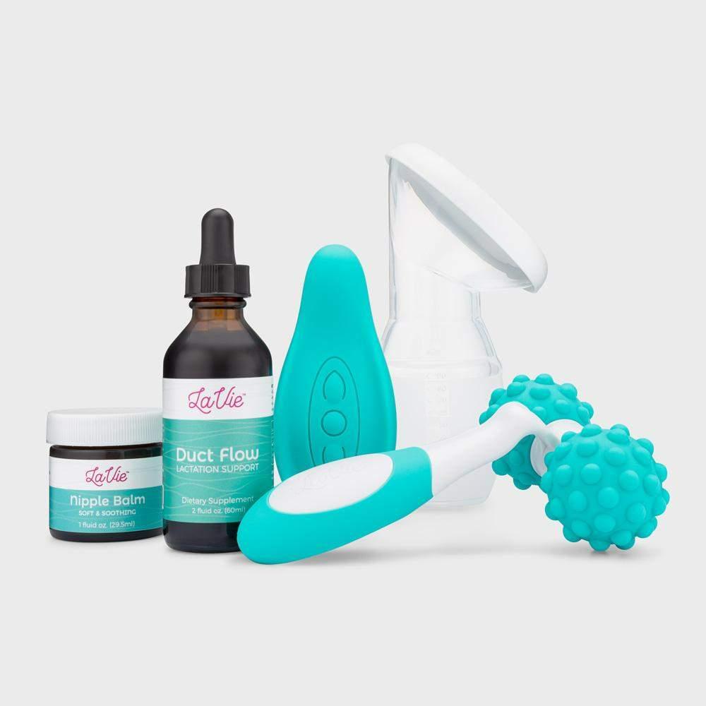 Happy boobs bundle lavie lactation massager waterproof massager breast massage to improve milk flow and prevent clogged ducts