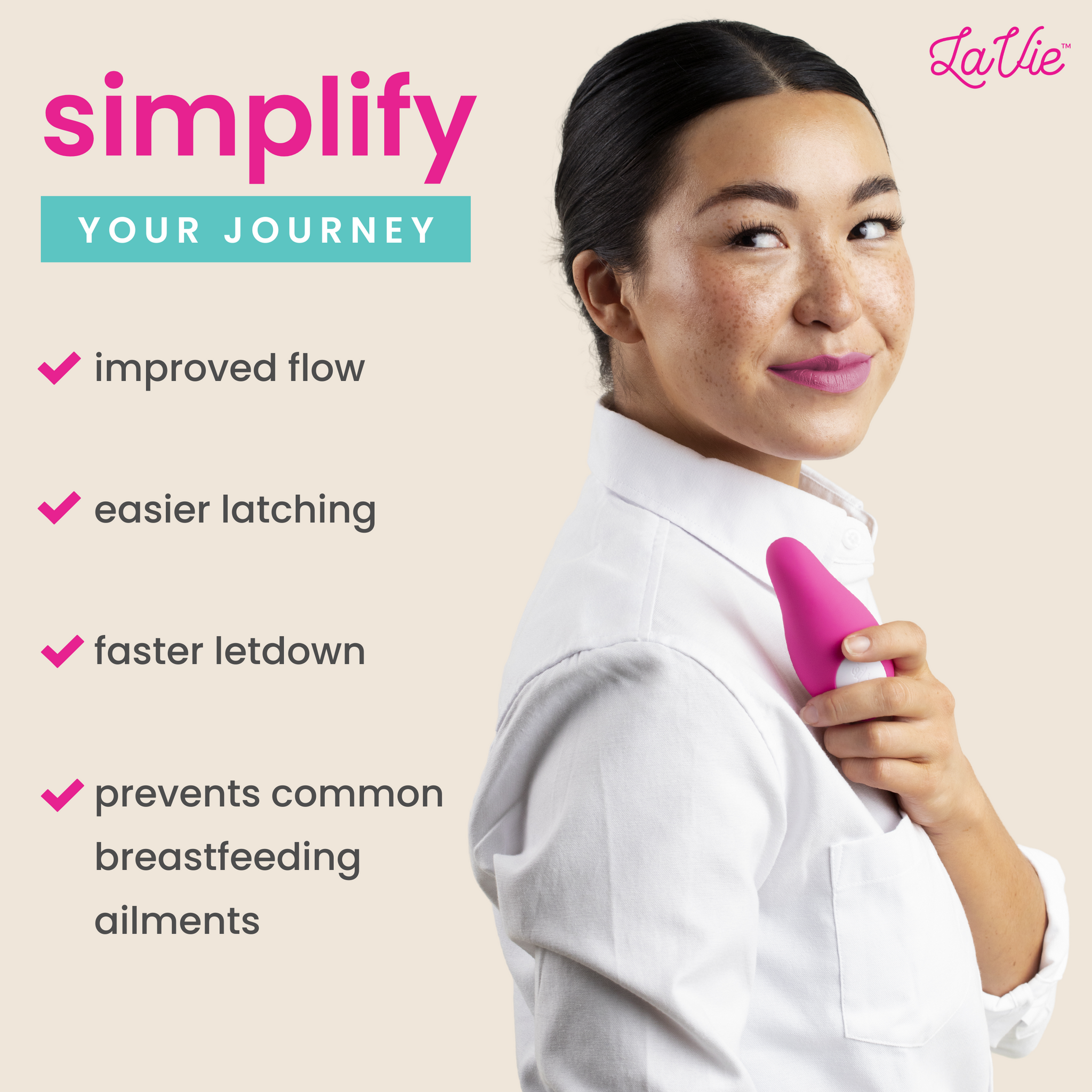 LaVie Lactation Massager | PreventClogged ducts and Improve Milk