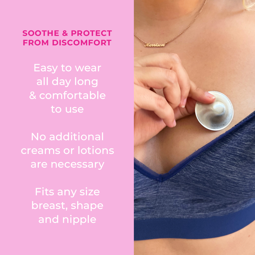 The Lavie Hydrogel Nipple Pads with Silver Nursing Cups for Cooling and  Soothing Protection for Nursing Nipples of New Borns - Yahoo Shopping