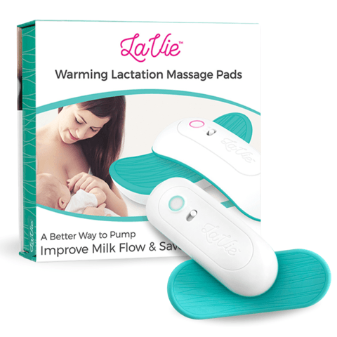 Lavie Warming Lactation Massager for breastfeeding pain and clogged ducts